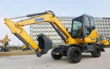 XCMG XE60WA 6 ton Small Wheeled Tractor Excavator For Sale